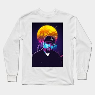 retro 80s ice cube Long Sleeve T-Shirt